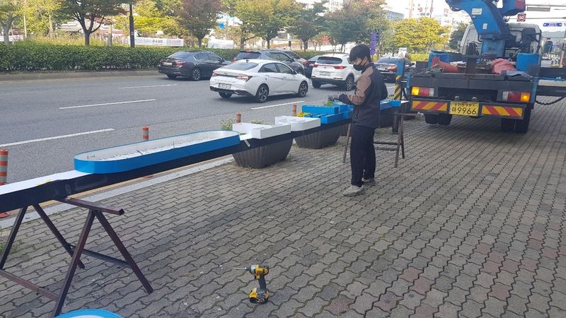 경기 안산시 피트니스 / 요가 간판 제작 사례