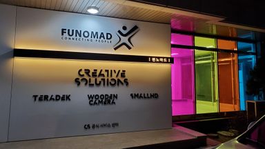 경기 스튜디오 간판 시공사례