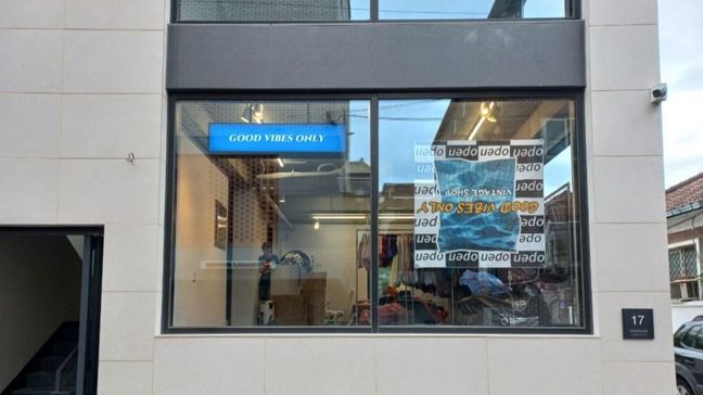 서울 마포구 의류매장 금속/철제·기타 간판 제작 사례